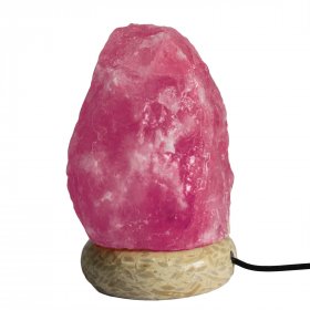 Quality USB Natural Salt Lamp - 11.5 cm Random Colours Quality USB Natural Salt Lamp - 11.5 cm Random Colours