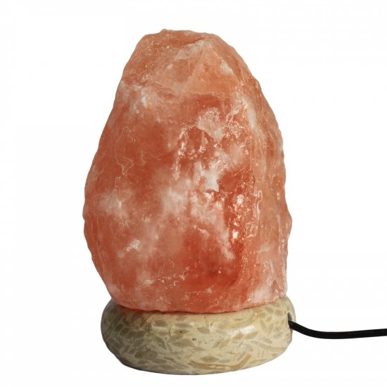 (image for) Quality USB Natural Salt Lamp - 11.5 cm Random Colours