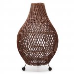 (image for) Rattan Table Lamps - Dark Brown