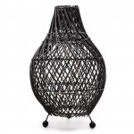(image for) Rattan Table Lamps - Black