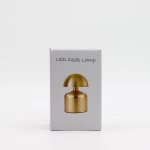 (image for) Touch Lamp - Dome Mushroom Silver - USB (C) - Rechargable (400 Watt)