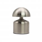 (image for) Touch Lamp - Dome Mushroom Silver - USB (C) - Rechargable (400 Watt)