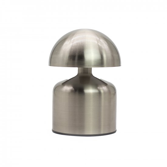 (image for) Touch Lamp - Dome Mushroom Silver - USB (C) - Rechargable (400 Watt)