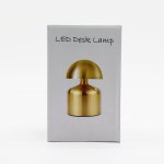 (image for) Touch Lamp - Flat Mushroom Bronze- USB (C) - Rechargable (400 Watt)