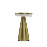 (image for) Touch Lamp - Tall Stem Copper - USB (C) - Rechargable (400 Watt)