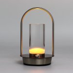 (image for) Touch Lamp - Crystal Lantern- USB (C) - Rechargable (2000 Watt)