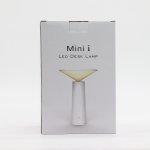 (image for) Touch Lamp - Black Mushroom- adjustable - pattern light USB (C) - Rechargable (2000 Watt)