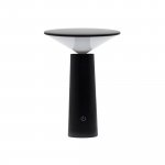 (image for) Touch Lamp - Black Mushroom- adjustable - pattern light USB (C) - Rechargable (2000 Watt)