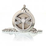 (image for) Aromatherapy Diffuser Necklace - Dragonfly 25mm
