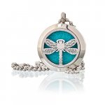 (image for) Aromatherapy Diffuser Necklace - Dragonfly 25mm