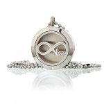 (image for) Aromatherapy Diffuser Necklace - Infinity Love 25mm