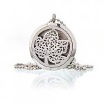 (image for) Aromatherapy Diffuser Necklace - Leaf 30mm