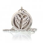(image for) Aromatherapy Diffuser Necklace - Angel Wings 30mm