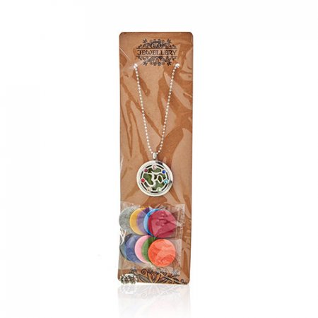 (image for) Aromatherapy Jewellery Necklace - Hamsa Chakra - 30mm