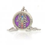 (image for) Aromatherapy Jewellery Necklace - Hamsa Chakra - 30mm