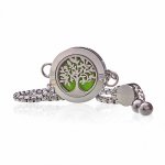 (image for) Aromatherapy Jewellery Chain Bracelet - Tree of Life - 20mm