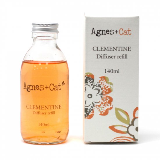 (image for) Agnes + Cat Reed Diffuser Refill - Clementine 140ml