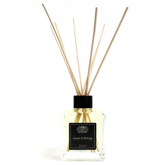 (image for) 200ml Lemon & Nutmeg Essential Oil Reed Diffuser