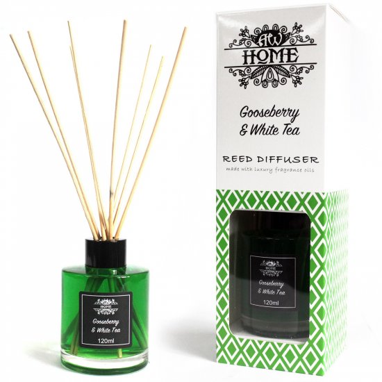 (image for) 120ml Reed Diffuser - Gooseberry & White Tea