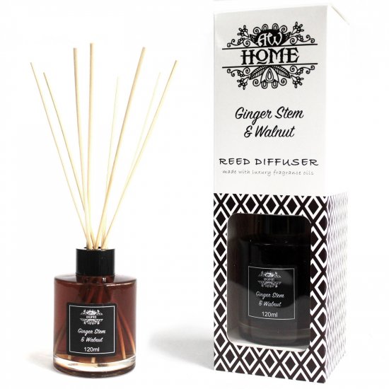 (image for) 120ml Reed Diffuser - Ginger Stem & Walnut