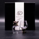 (image for) Gift Set of 6 Glasses (100ml) - Mystical Creatures - Antique Bronze