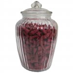 (image for) Candy Jars - Big Pumpkin Shape Sweet Jar 15x24.5cm