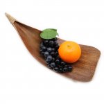 (image for) Coconut Leaf Fruit Bowl Set - Natural