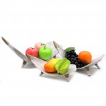 (image for) Coconut Leaf Fruit Bowl Set - Whitewash
