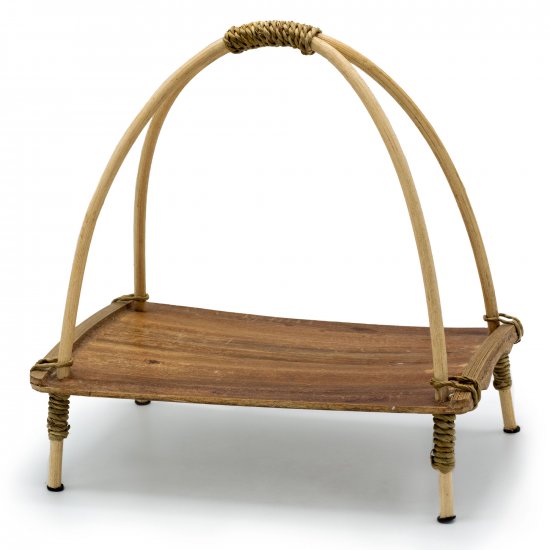 (image for) Coconut Leaf Tea Stand - Natural