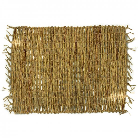 (image for) Water Hyacinth Natural Placemat - Robusta and Fringe
