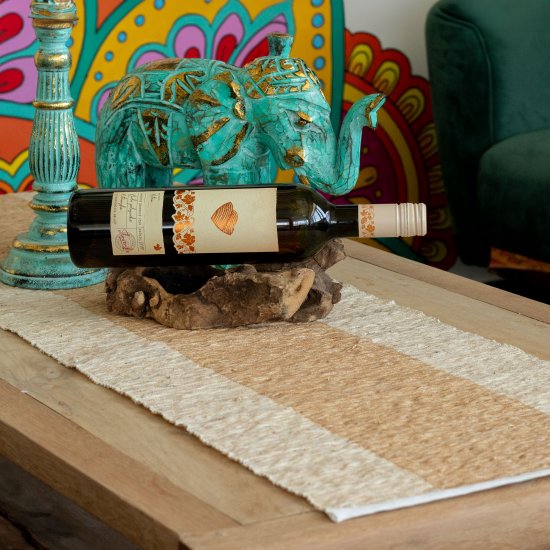 (image for) Vetiver Roots Table Runner - Natural - 180cm