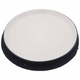 Natural Place Mat - Jute & Cotton 30cm - Black Border Natural Place Mat - Jute & Cotton 30cm - Black Border