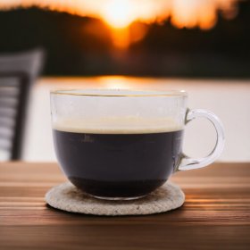 Natural Coaster - Jute & Cotton 10cm (set of 4) - Ivory Boarder Natural Coaster - Jute & Cotton 10cm (set of 4) - Ivory Boarder