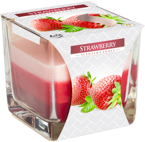 (image for) Rainbow Jar Candle - Strawberry