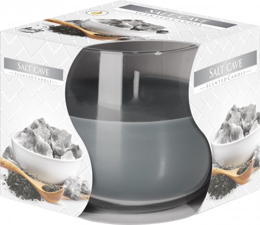 (image for) Scented Glass Jar Candle - Salt Cave