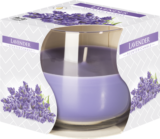 (image for) Scented Glass Jar Candle - Lavender
