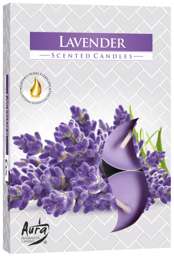(image for) Set of 6 Scented Tealights - Lavender