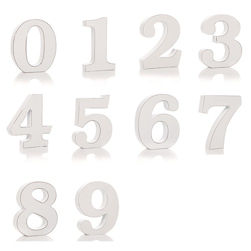 (image for) Shabby Chic Numbers - 1 Though 0 (10)