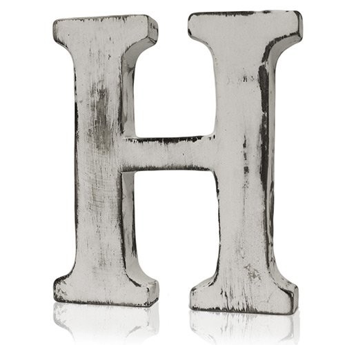 (image for) Shabby Chic Letters - H