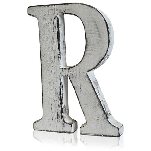 (image for) Shabby Chic Letters - R