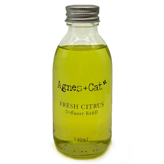 (image for) Agnes + Cat Reed Diffuser Refill - Fresh Citrus 140ml