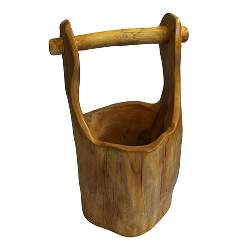 (image for) Teak Well Buckets aprox 28cm